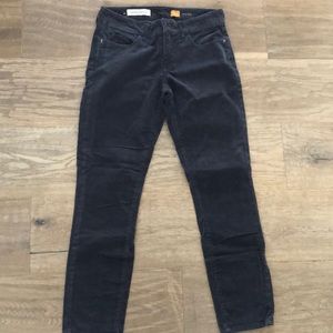 Black corduroy pants